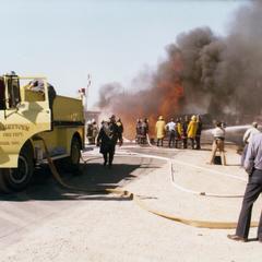 Tennyson tanker fire