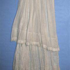 Cream colored petticoat