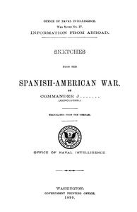 Sketches from the Spanish-American War