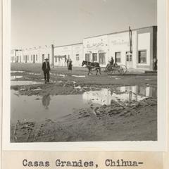 Street scene, Casas Grandes, Chihuahua, Mexico, January 1938