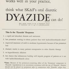 Dyazide advertisement