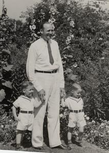 Chris L. Christensen with children