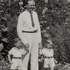 Chris L. Christensen with children
