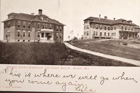 Monroe County Almshouse and Insane Asylum. Sparta, Wisconsin