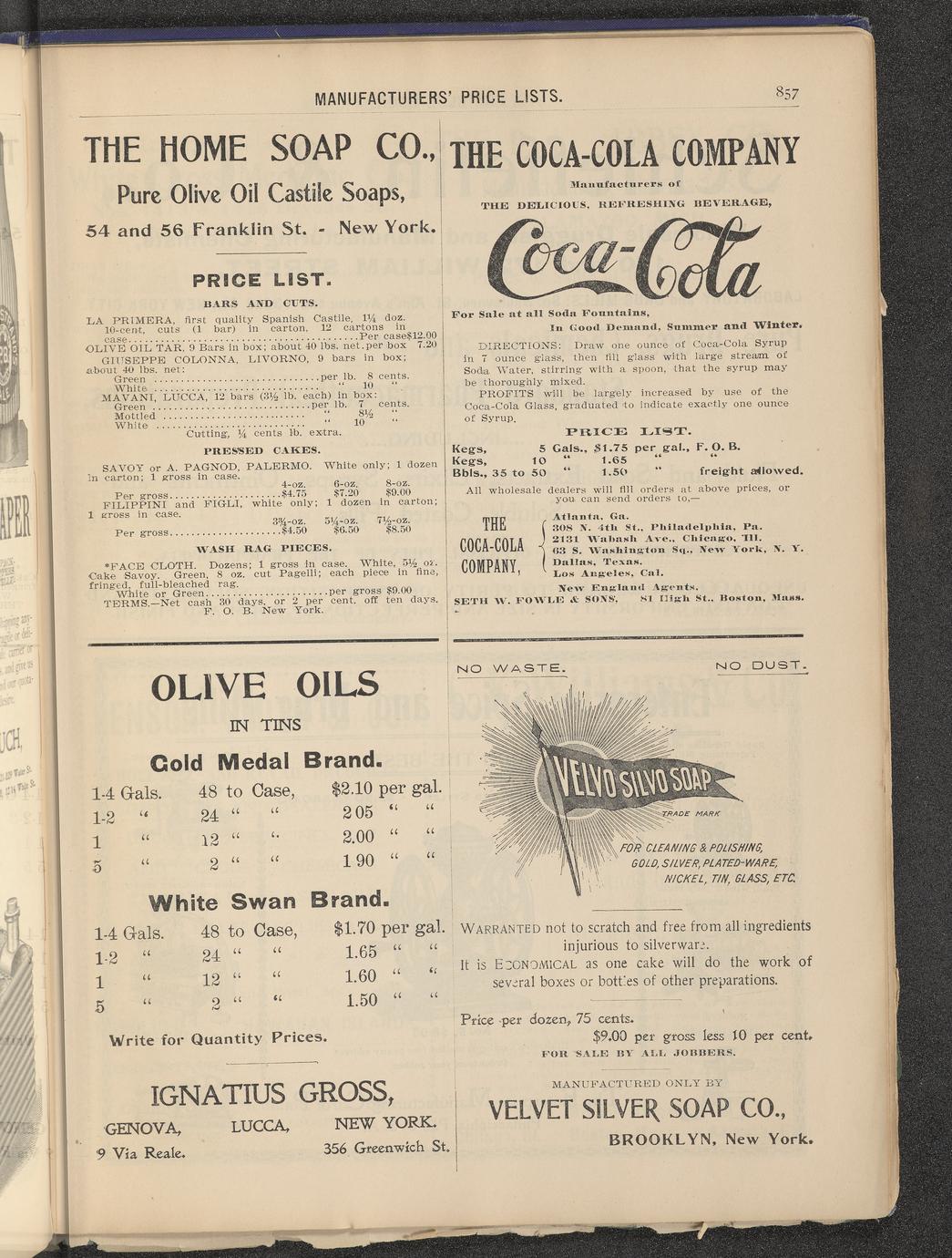 The Era blue book a universal price list and directory of