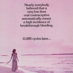 Ovral advertisement
