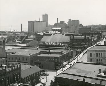 Downtown Manitowoc ca. 1947