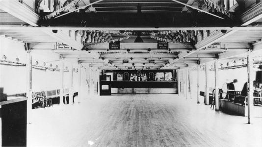 Dance floor of the G.W. Hill