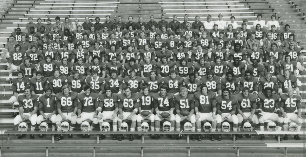 UW Football Group Shot, 1975 - UWDC - UW-Madison Libraries