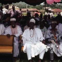 Iloko Day dignitaries in the stands