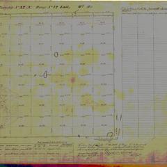 [Public Land Survey System map: Wisconsin Township 32 North, Range 12 East]