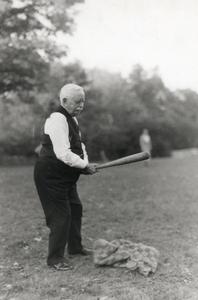 Richard Ely in a baseball game