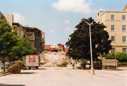 Demolition of Wisconsin High School