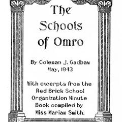 The schools of Omro, Wisconsin