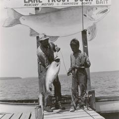 Jimmy Walker and lake trout