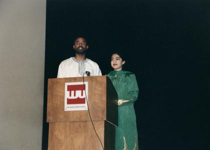 Student moderators at 1995 MCOR