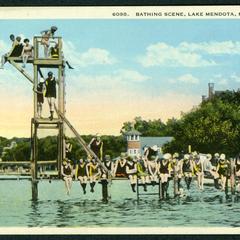 Lake Mendota Diving Platform