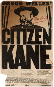 'Citizen Kane' movie poster