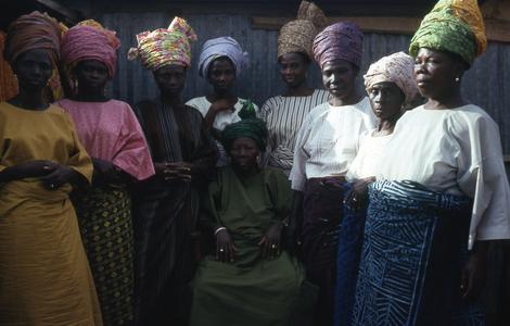 Women in traditional clothing