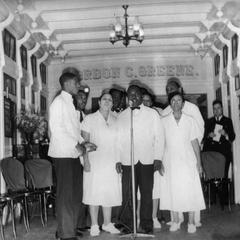 Plantation Singers performing on board the Gordon C. Greene