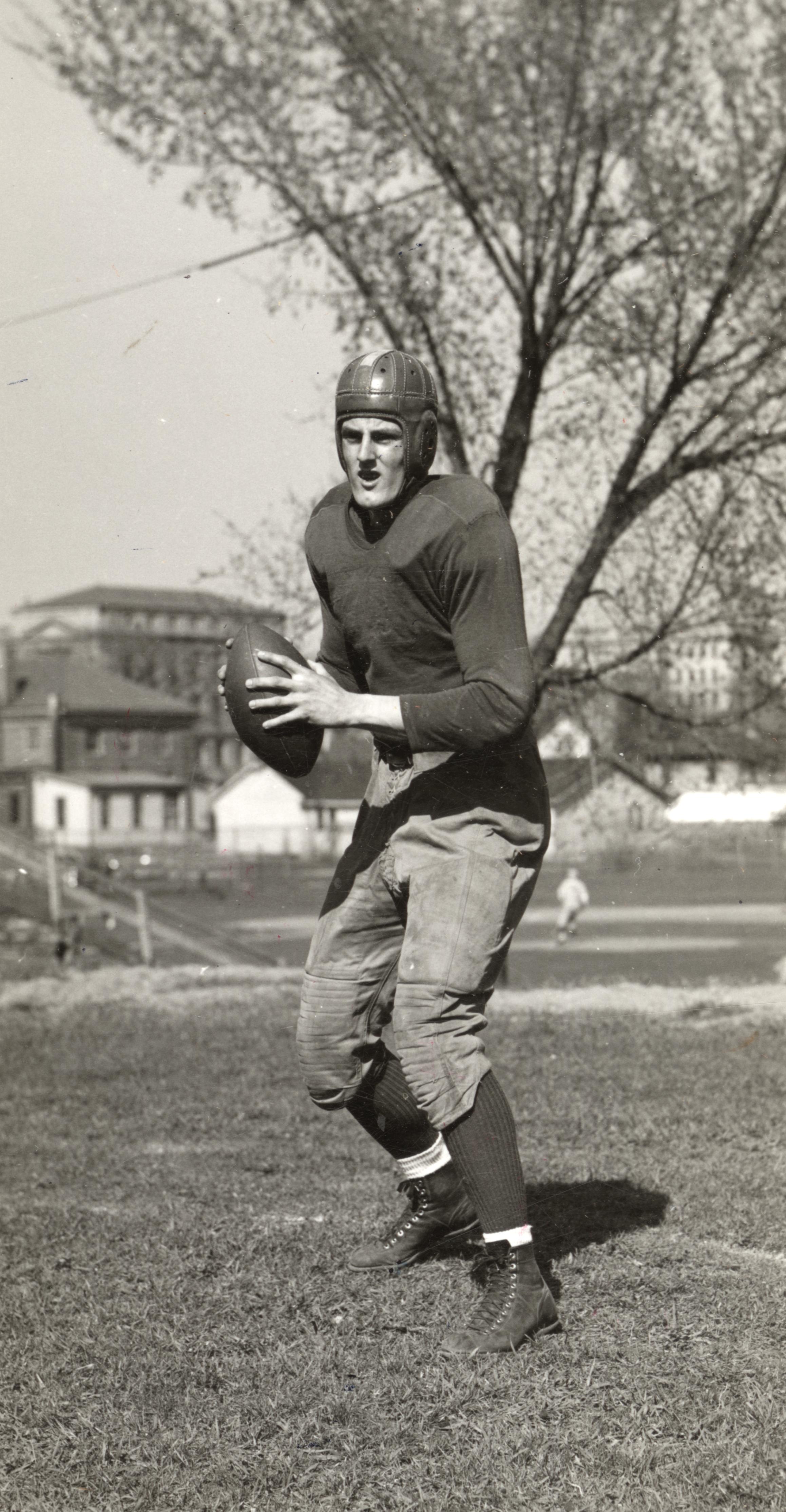 Elroy Hirsch in Baseball Uniform - UWDC - UW-Madison Libraries