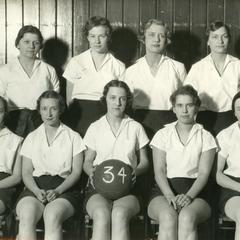 Women's Athletic Association Sophomore Inter-Class Basketball Champions, 1931-1932