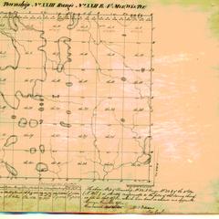 [Public Land Survey System map: Wisconsin Township 23 North, Range 22 East]