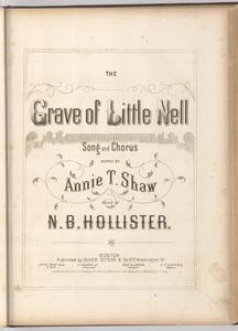 The grave of little Nell