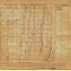 [Public Land Survey System map: Wisconsin Township 12 North, Range 22 East]