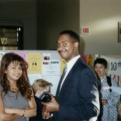 Students at 1999 Multicultural Graduation reception