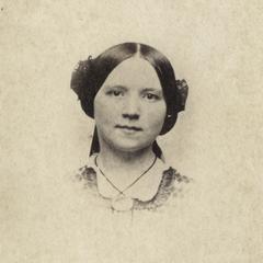 Virgie Mitchell, a student of the Platteville Academy