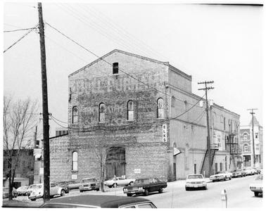 Myers Theater, rear view, 1970