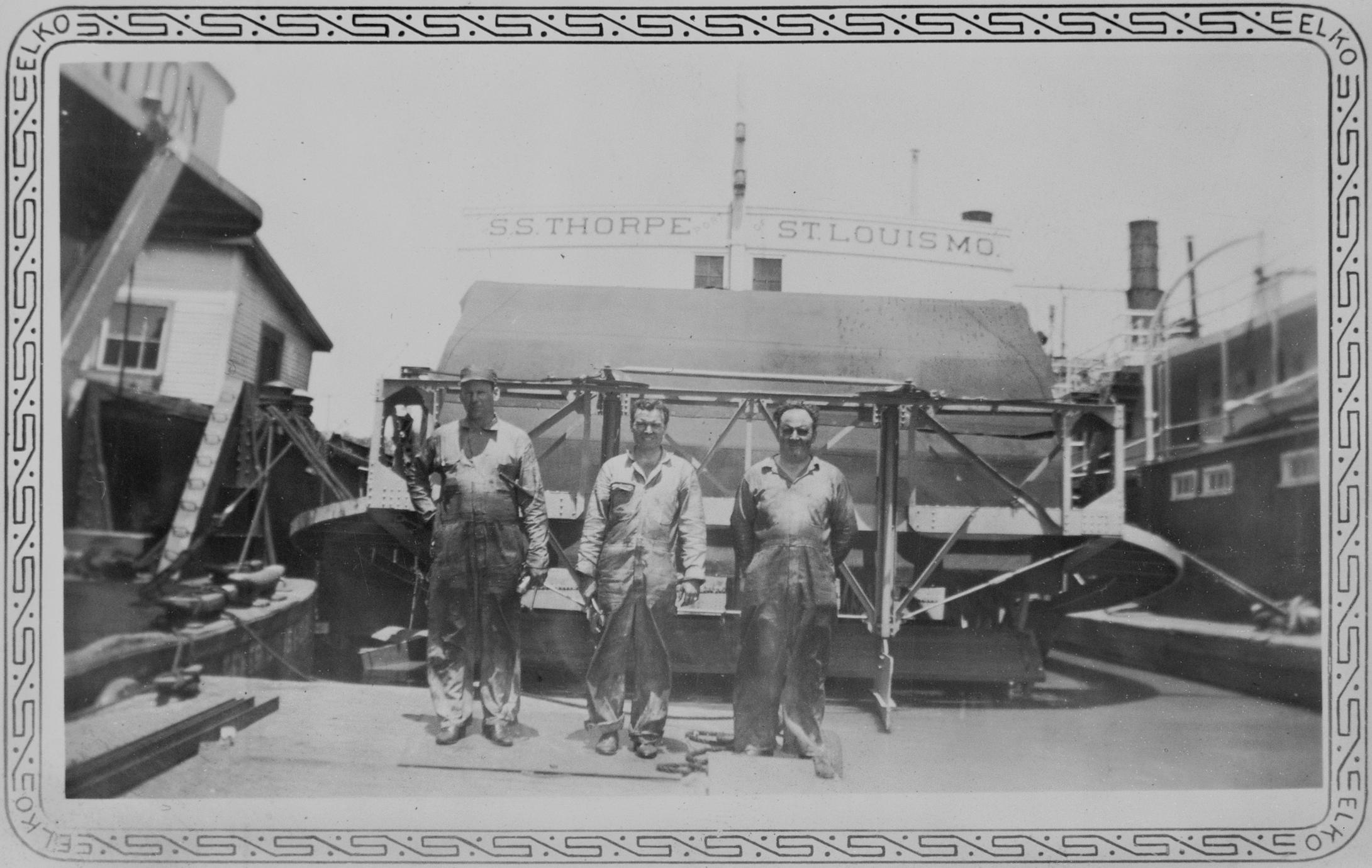 S. S. Thorpe (Towboat, 1927-1940) - UWDC - UW-Madison Libraries