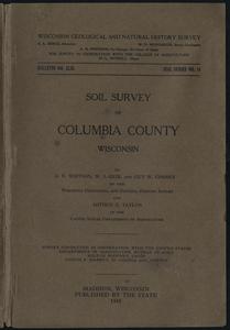 Soil survey of Columbia County, Wisconsin