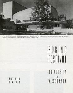 UW Spring Music Festival program