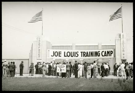 Joe Louis training camp