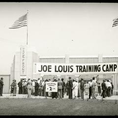 Joe Louis training camp