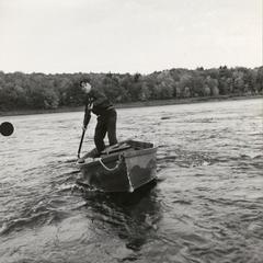 Einar Nelson on St. Croix River