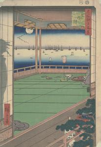 Moon-viewing Point, no. 82 from the series One-hundred Views of Famous Places in Edo
