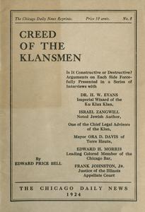 Creed of the Klansmen