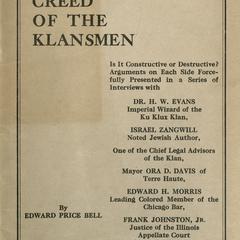 Creed of the Klansmen