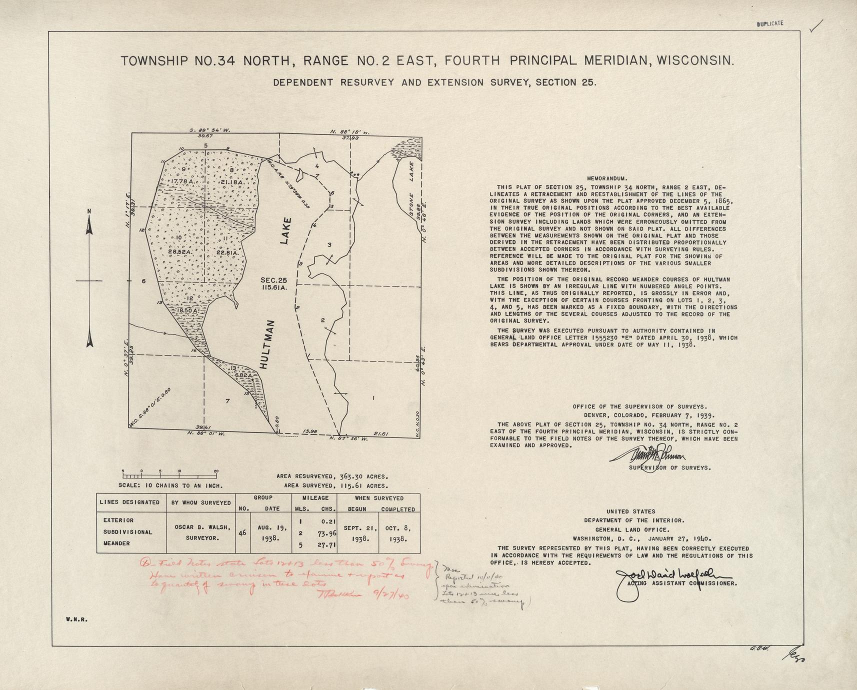 [Public Land Survey System map: Wisconsin Township 34 North, Range 02 East]