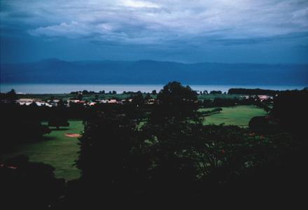 The Capital, Bujumbura, on Lake Tanganyika with Mountains of the Congo