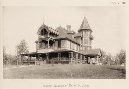 Summer residence of Mr. O. W. Potter