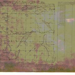 [Public Land Survey System map: Wisconsin Township 25 North, Range 13 East]
