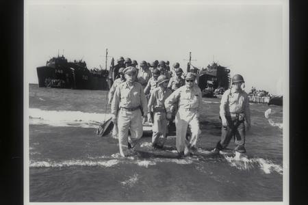 MacArthur returns to the Philippines, 1945