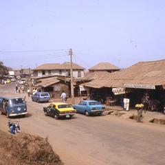 Street in Ife near palace