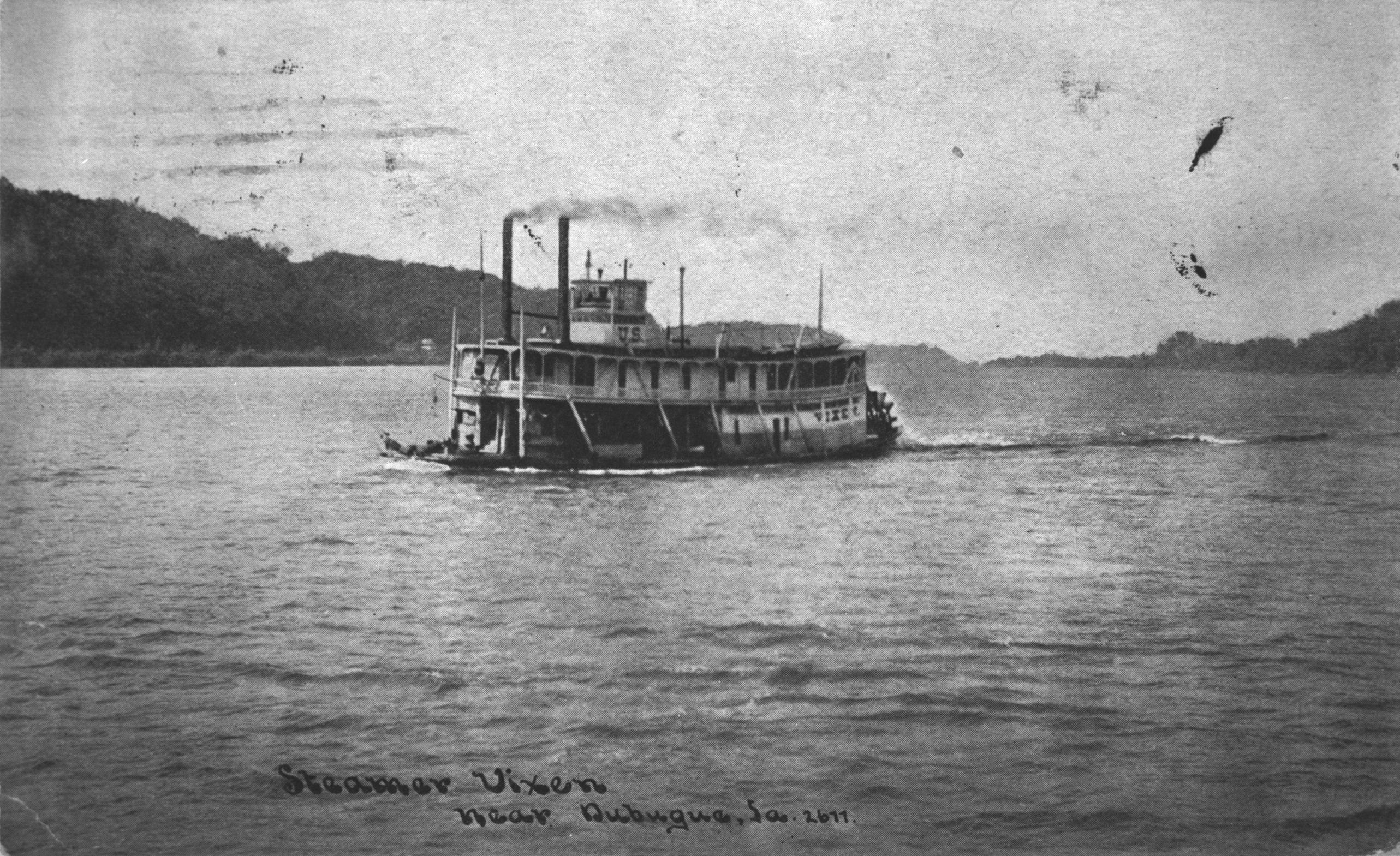 Vixen (Towboat, 1881-1904) - UWDC - UW-Madison Libraries