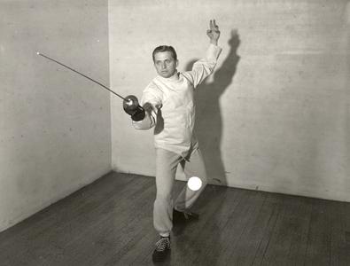 Fencer Archie Simonson