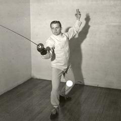 Fencer Archie Simonson